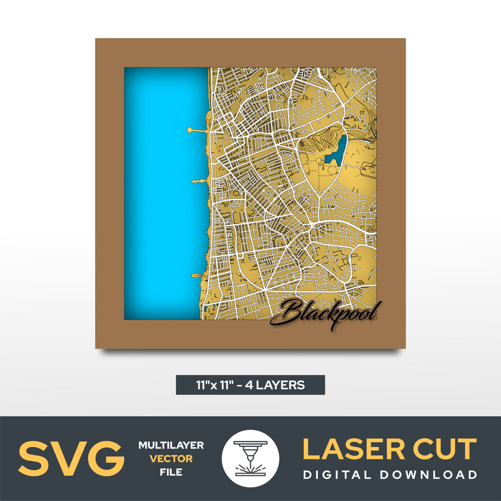 Blackpool Laser Cut File