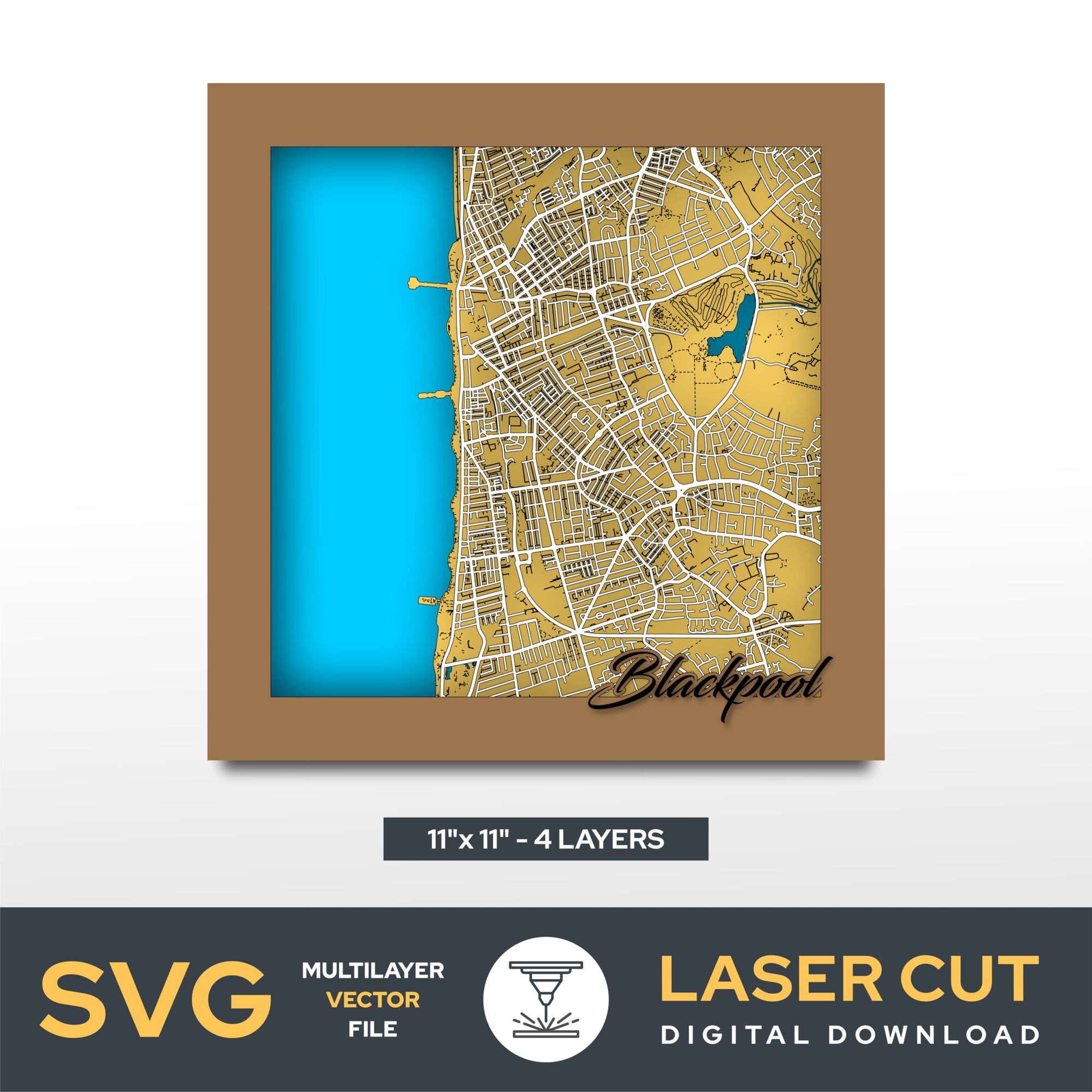 Blackpool Laser Cut File
