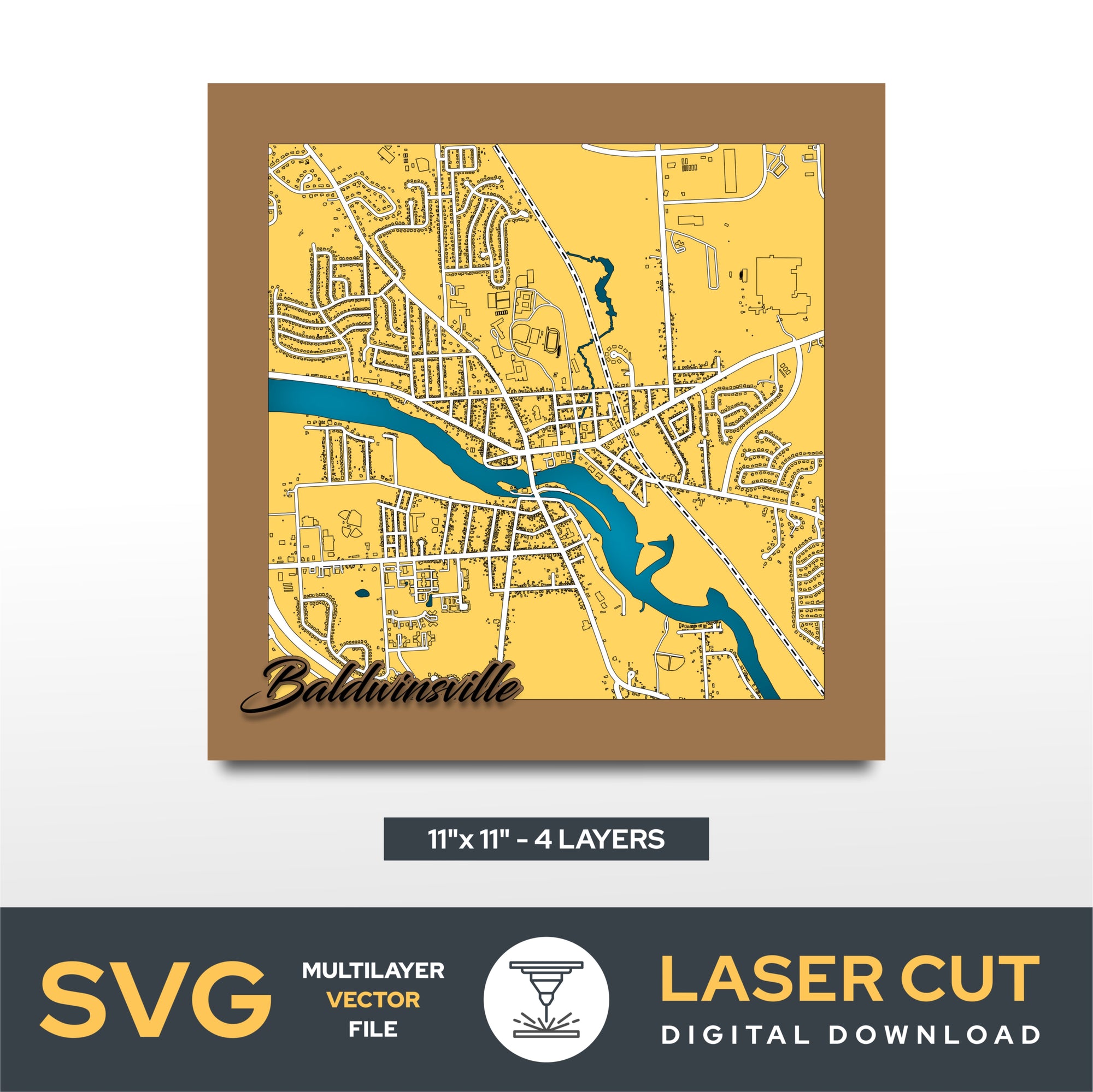 Baldwinsville Laser Cut File