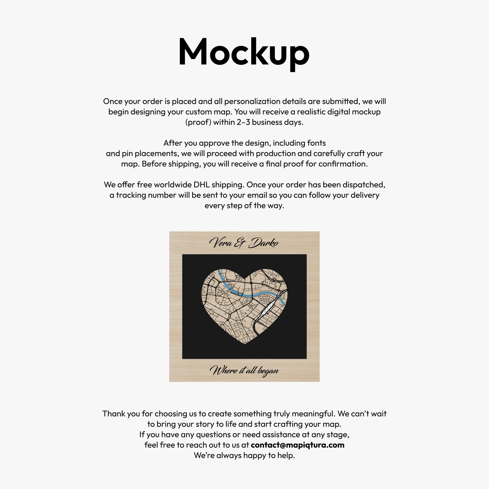 Personalized Wooden Circle Maps – Three Locations Custom Gift for Couples, Housewarming & Friends