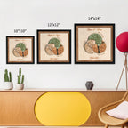 Personalized Wooden Infinity Map - Custom Infinity Frame Map Gift for Housewarming & Friend