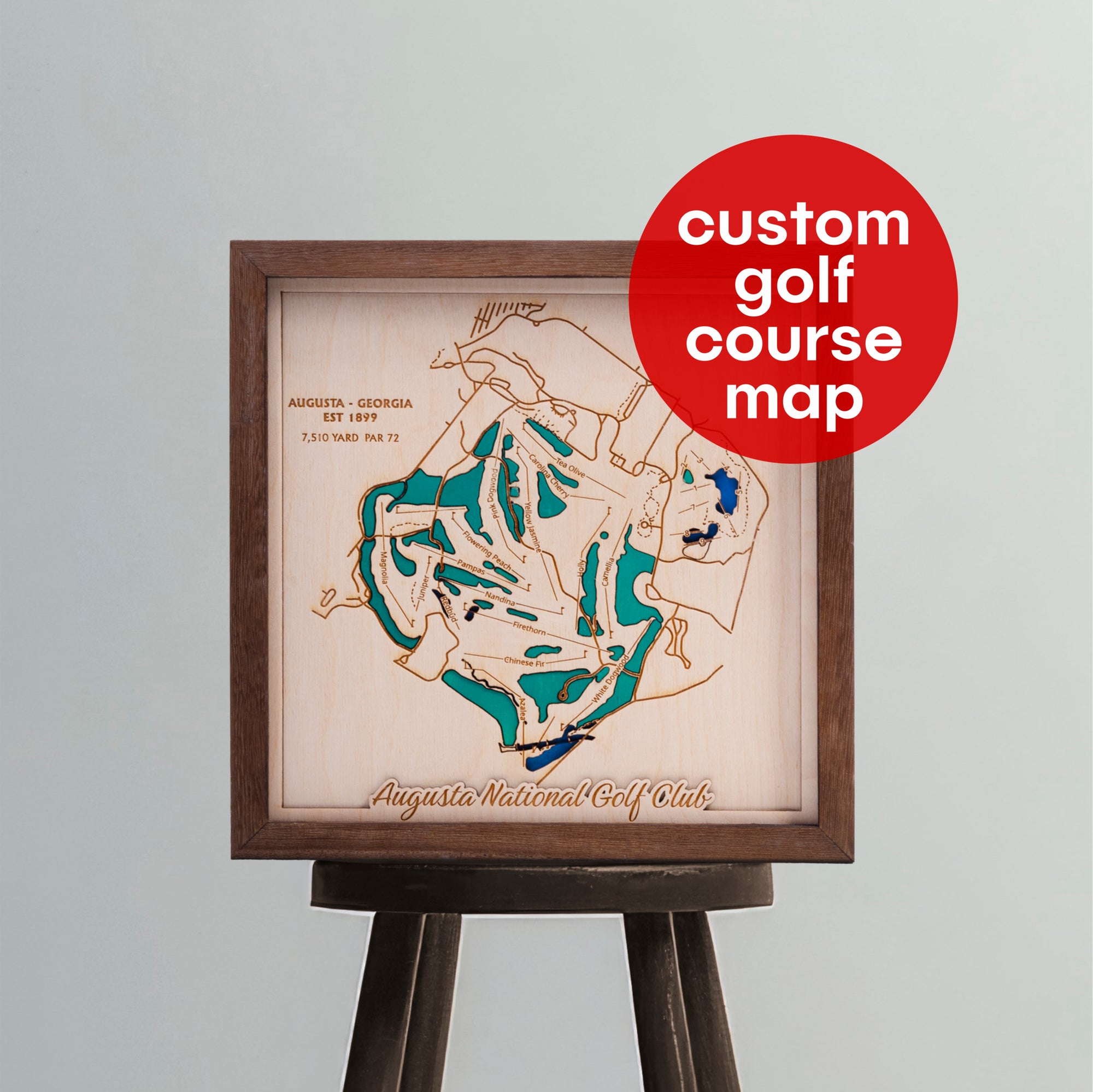 Custom Golf Course Map