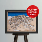 Custom Ski Trail Map
