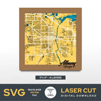 Albany Georgia Laser Cut File