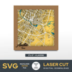 Austin Texas Laser Cut File