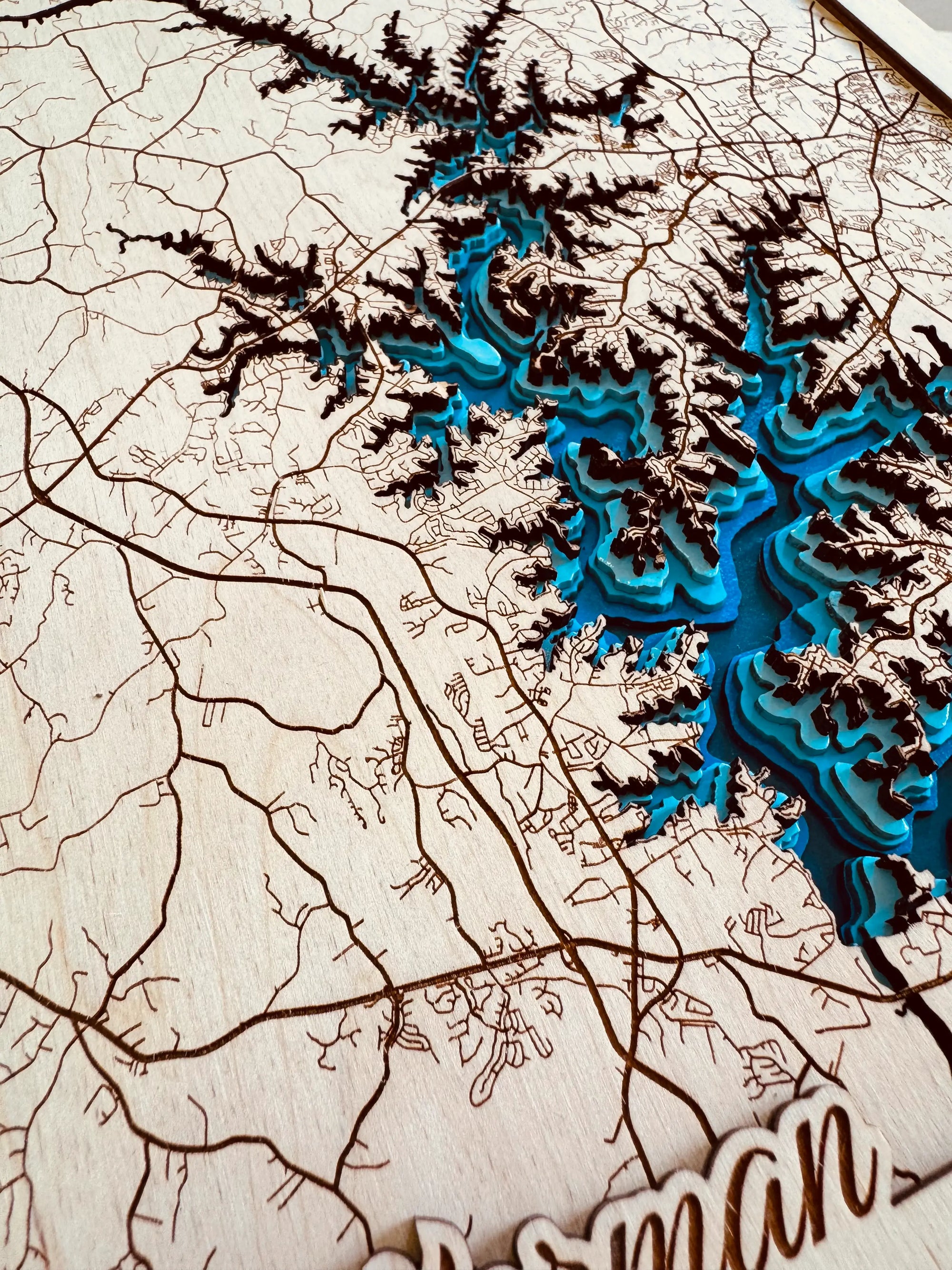 Custom Lake Map