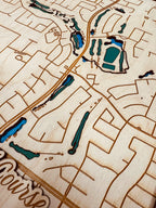 Custom Golf Course Map