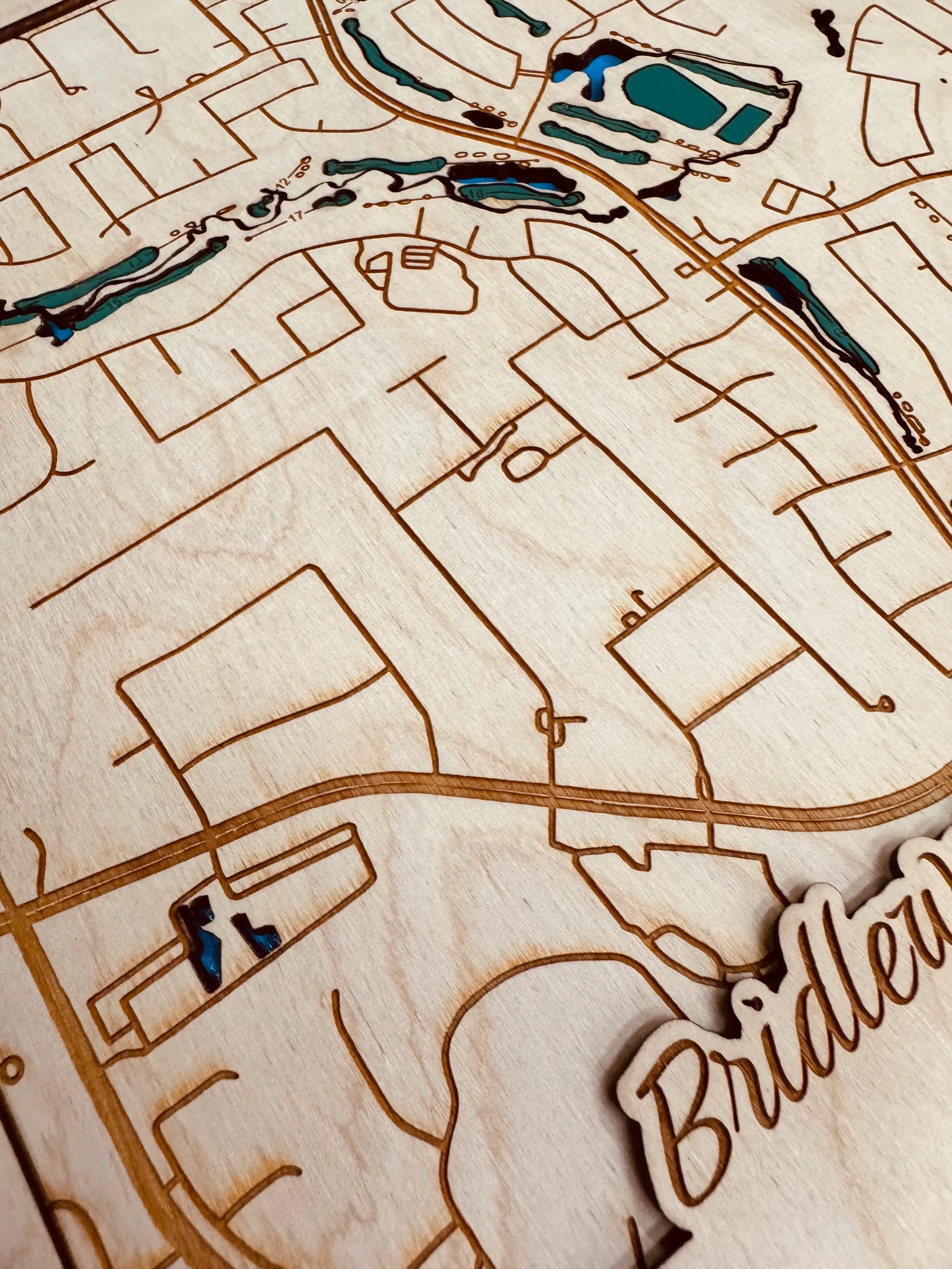 Custom Golf Course Map