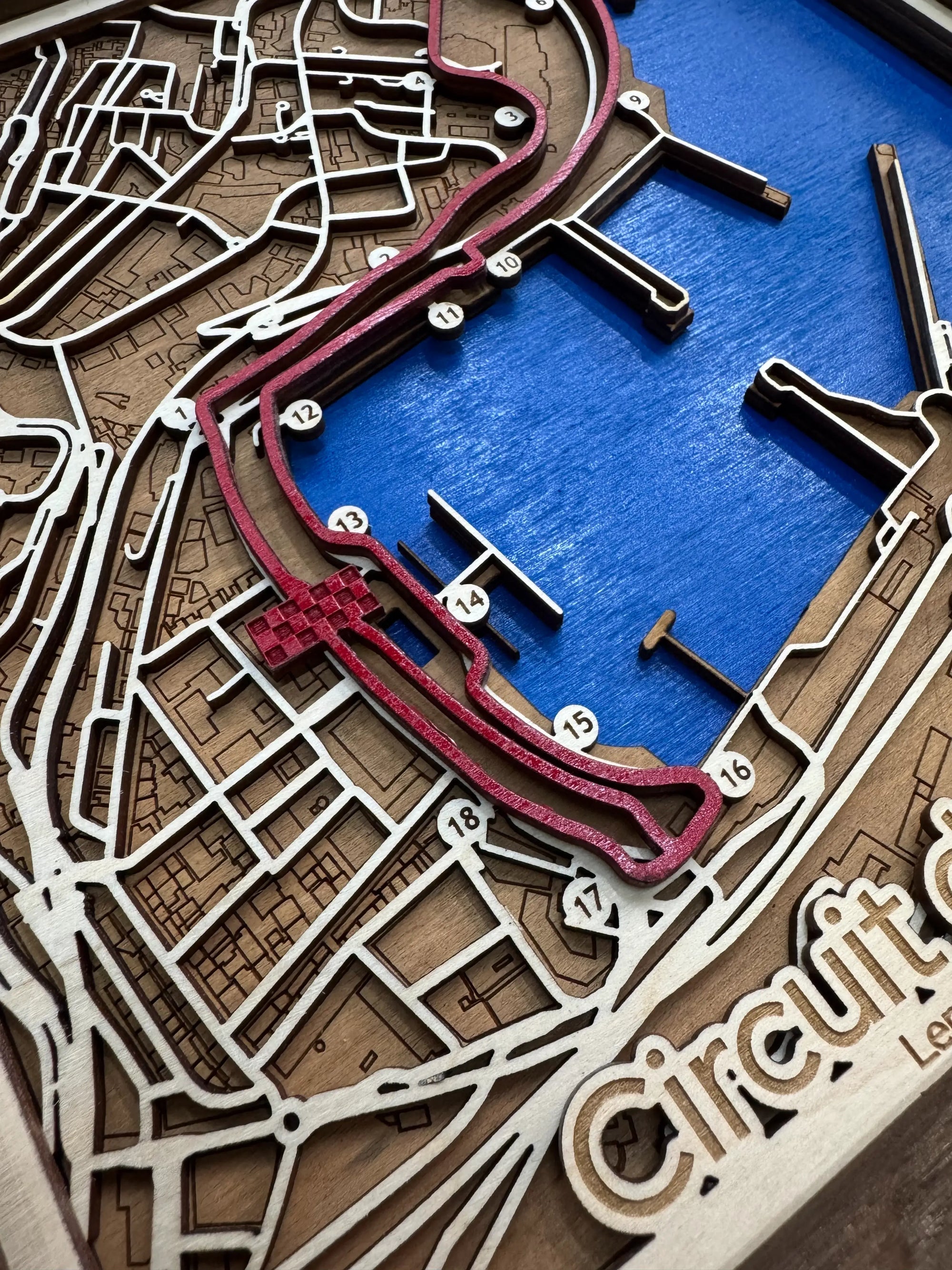 Custom Circuit Map