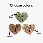 Personalized Wooden Heart Map - One Location Gift for Weddings & Couples